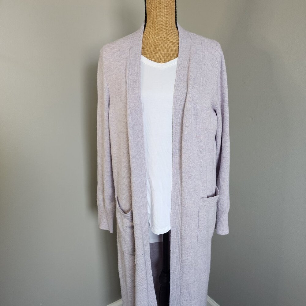 🌸 LOFT NWOT Lavender Wool Blend Spring Duster | Women's XL